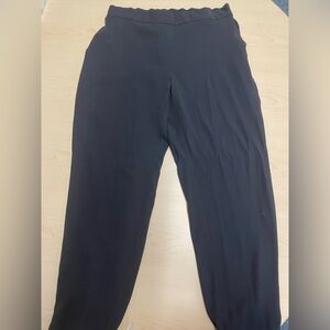 NWT LOFT Women’s Black Office-Appropriate Jogger Pants, comfy and classic - Med